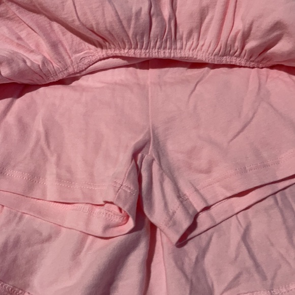 Jumping beans 6 skorts drop waist skirt w/shorts pale pink nwt 💯cotton - Picture 3 of 6